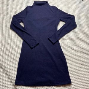Blue Sweater Dress